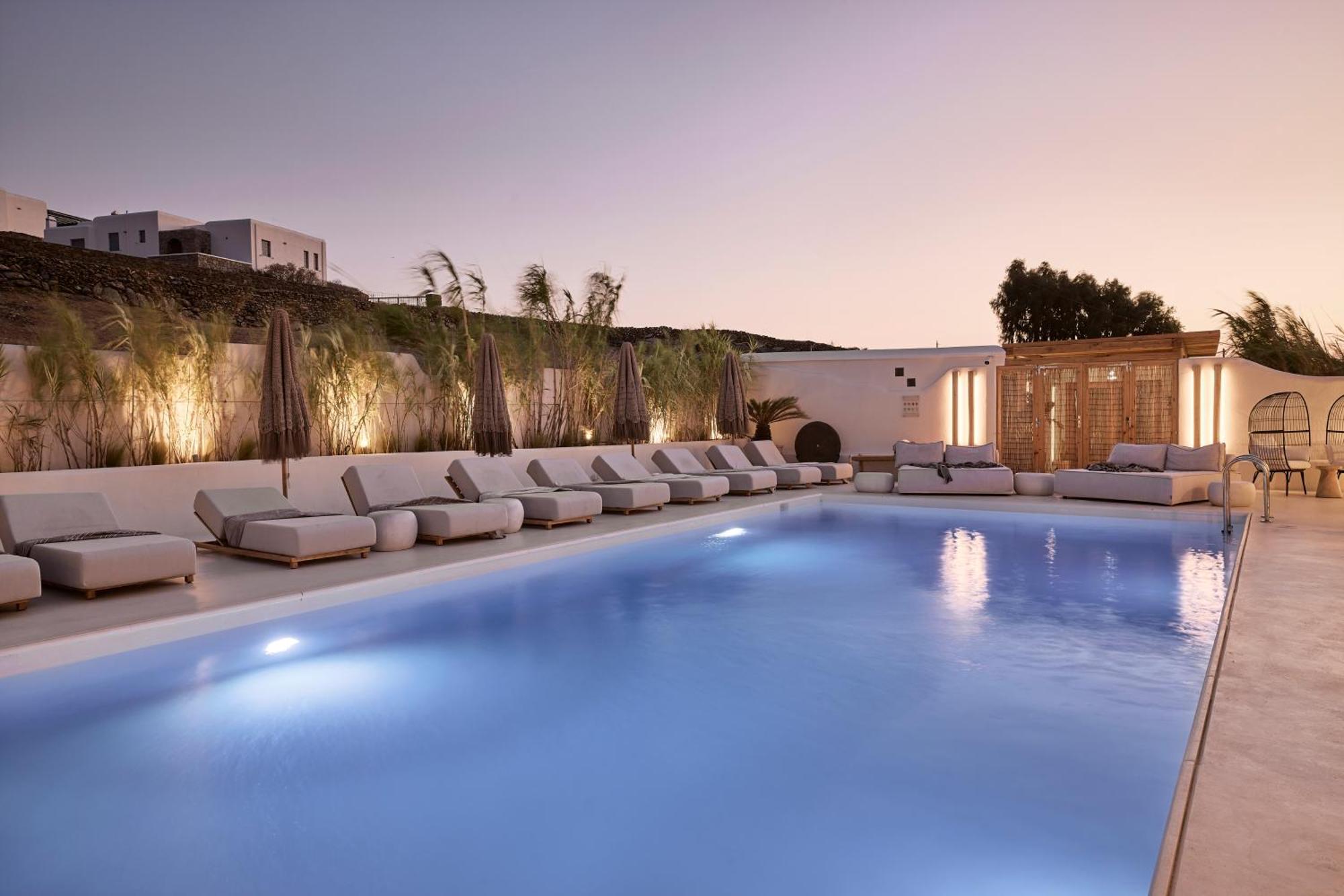 Sharm Hotel Mykonos Mykonos Town Екстер'єр фото